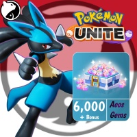[INDONESIA] Pokémon UNITE ✅ FAST DELIVERY ✅ 6000 + Bonus AeosGems - Via :  Support ID