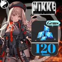 Goddess of Victory: NIKKE ✅ FAST DELIVERY✅ 120 + 3 GEM (1st Topup x2) VIA : PLAYER ID & SERVER (KR/JP/GLOBAL/SEA/NA)
