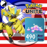 [Malaysia] Pokémon UNITE ✅ FAST DELIVERY ✅ 490 + Bonus AeosGems - Via :  Support ID