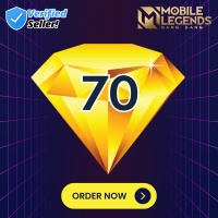 [INSTANT MLBB] Mobile Legends 70 Diamonds (EVENT 50 CLEAR) (MALAYSIA✔️)