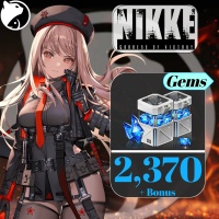 Goddess of Victory: NIKKE ✅ FAST DELIVERY✅ 2370 + 420 GEMS (1st Topup x2) VIA : PLAYER ID & SERVER (KR/JP/GLOBAL/SEA/NA)