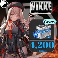 Goddess of Victory: NIKKE ✅ FAST DELIVERY✅ 4200 + 1000 GEM (1st Topup x2) VIA : PLAYER ID & SERVER (KR/JP/GLOBAL/SEA/NA)