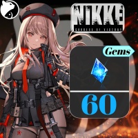 Goddess of Victory: NIKKE ✅ FAST DELIVERY✅ 60 +1 GEM (1st Topup x2) VIA : PLAYER ID & SERVER (KR/JP/GLOBAL/SEA/NA)