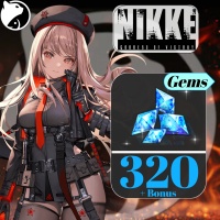 Goddess of Victory: NIKKE ✅ FAST DELIVERY✅ 320 +10 GEM (1st Topup x2) VIA : PLAYER ID & SERVER (KR/JP/GLOBAL/SEA/NA)