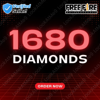 [Free Fire] 1680 Diamonds (MY,SG,KH,PH)