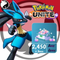 [INDONESIA] Pokémon UNITE ✅ FAST DELIVERY ✅ 2450 + Bonus AeosGems - Via :  Support ID