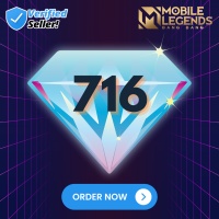[INSTANT MLBB] Mobile Legends 716 Diamonds GLOBAL (INDO❌,MY❌,SG❌)
