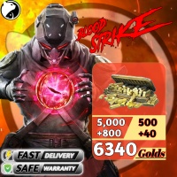 Blood Strike ✅FAST DELIVERY✅  (5000+800)+(500+40) = 6340 Golds Via : USER ID (GLOBAL)