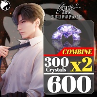 [COMBINE] Love and Deepspace ✅ FAST DELIVERY ✅ 600 Crystals + 60 Dimaonds (300 Crystals + 30 Dimaonds  x2) Via : UID