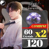 [COMBINE] Love and Deepspace ✅ FAST DELIVERY ✅ 120 Crystals ( 60 Crystals x2)  Via : UID