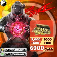 Blood Strike ✅FAST DELIVERY✅  (5000+800)+(1000+100) = 6900 Golds Via : USER ID (GLOBAL)