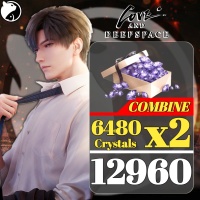 [COMBINE] Love and Deepspace ✅ FAST DELIVERY✅ 12,960 Crystals  + 3,200 Dimaonds (6480 Crystals+1600 Dimaonds x2) Via : UID