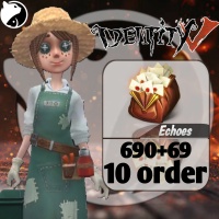 [INSTANT] Identity V ✅FAST DELIVERY✅ (690+69 Echoes x 10 Order  =  7590 Echoes )   VIA : UID & SERVER