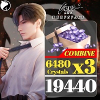 [COMBINE] Love and Deepspace ✅ FAST DELIVERY ✅ 19,440 Crystals + 4,800 Dimaonds (6480 Crystals+1600 Dimaonds x3) Via : UID
