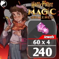 Harry Potter : Magic Awakened ✅FAST DELIVERY ✅ 240 (60 x 4) Jewels - Via UID & Server - ASIA