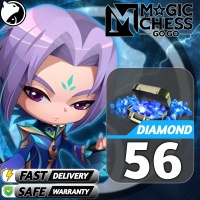 Magic Chess: Go Go ✅ FAST DELIVERY✅ 51+5 Diamond  - Via : ID & SERVER