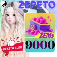 ZEPETO ✅ FAST DELIVERY✅ 9000 ZEMS - Via : ZEPETO CODE  [GLOBAL]