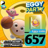 Eggy Party  ✅FAST DELIVERY ✅ 600+57 Eggy Coins - Via UID  (GLOBAL)
