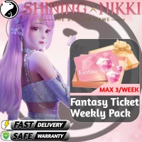 Shining Nikki ✅ FAST DELIVERY ✅ Fantasy Ticket Weekly Pack  (Max 3/Week) Via : UID