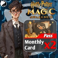 Harry Potter : Magic Awakened ✅FAST DELIVERY ✅ Monthly Card x 2 - Via UID & Server- ASIA