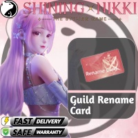 Shining Nikki ✅ FAST DELIVERY ✅ Guild Rename Card Via : UID