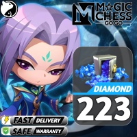 Magic Chess: Go Go ✅ FAST DELIVERY✅ 203+20 Diamond  - Via : ID & SERVER