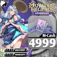 Mobile Legends Adventure ✅ FAST DELIVERY ✅ 4999 M-CASH  VIA : ID & SERVER (GLOBAL)