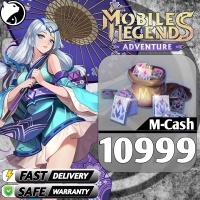 Mobile Legends Adventure ✅ FAST DELIVERY ✅ 10999 M-CASH  VIA : ID & SERVER (GLOBAL)