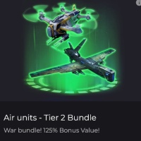 Godzilla x Kong: Titan Chasers Air units - Tier 2 Bundle War bundle! 125% Bonus Value!