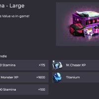 Godzilla x Kong: Titan Chasers -Stamina - Large