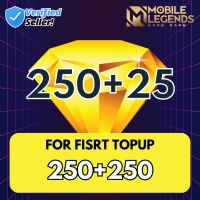 [MLBB DOUBLE RECHARGE EVENT] 250+250 Diamonds (Normal 275) (MALAYSIA)