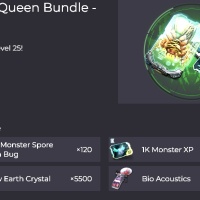 Godzilla x Kong: Titan Chasers Sporefly Queen Bundle - Medium Up to Rank 3 Level 30!
