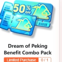 Eggy Party Top Up Dream of Peking Benefit Combo Pack