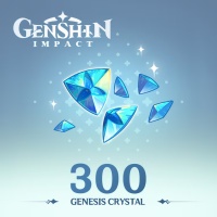 (Instant)  Genshin Impact 300 + 30 Crystals
