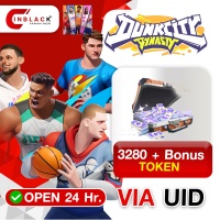 Dunk City Dynasty (GL) - 3280 + Bonus TOKEN 49.99$  Top up UID BY Inblack Open 24 hr.