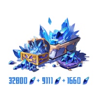 Crystal of Atlan Top Up 32800 Opals + 10771 Bonus UID