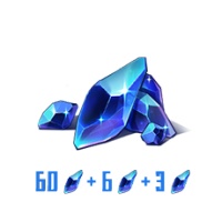Crystal of Atlan Top Up 60 Opals + 9 Bonus UID