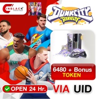 Dunk City Dynasty (GL) - 6480 + Bonus TOKEN 99.99$  Top up UID BY Inblack Open 24 hr.