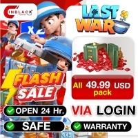 Last War  Survival  - All  49.99  USD pack   VIA LOGIN BY INBLACKM open 24 hr.
