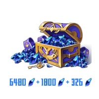 Crystal of Atlan Top Up 6480 Opals + 2126 Bonus UID