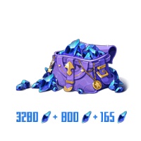 Crystal of Atlan Top Up 3280 Opals + 965 Bonus UID