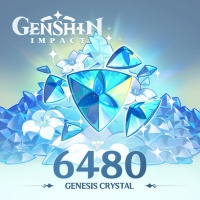 (Instant) Genshin Impact 6480 + 1600 Crystals