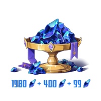 Crystal of Atlan Top Up 1980 Opals + 499 Bonus UID