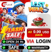 Last War  Survival  - All  9.99  USD pack VIA LOGIN BY INBLACKM open 24 hr.