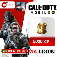 Call of Duty: Mobile (SEA) - 5000 CP Top up Via Login By Inblack Open 24hr.