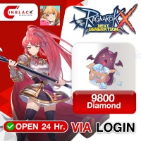 Ragnarok X (Global) - 9800 Diamond 14.99$ Top up Via LOGIN By Inblack Open 24 hr.