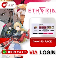 Etheria: Restart - Level 40 PACK ( 30.99$ ) Top up Via LOG IN By Inblack Open 24 hr.