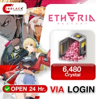 Etheria: Restart - 6,480 Crystal (99.99$) Top up Via LOG IN By Inblack Open 24 hr.