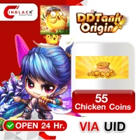 DDTank Origin (SEA) - 55 Chicken Coins Top up UID By Inblack Open 24 hr.