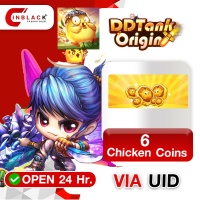 DDTank Origin (SEA) - 6 Chicken Coins Top up UID By Inblack Open 24 hr.